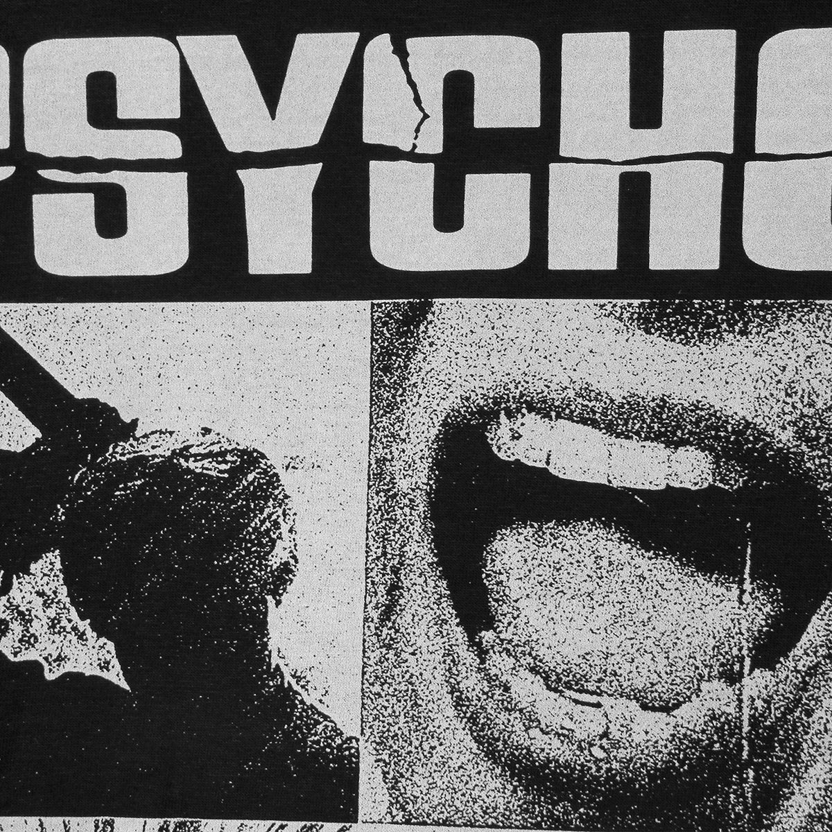 Psycho Alfred Hitchcock Cotton T-Shirt