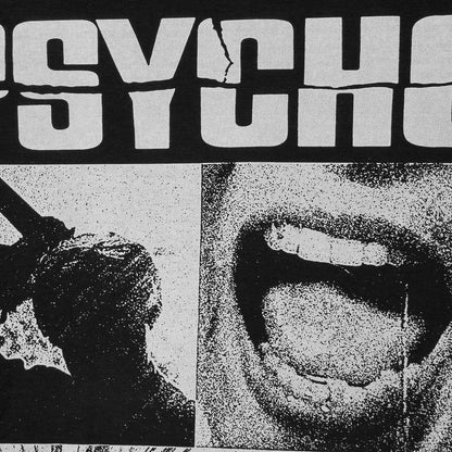 Psycho Alfred Hitchcock Cotton T-Shirt