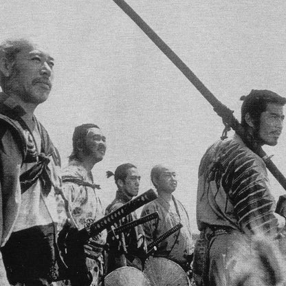 The Seven Samurai Akira Kurosawa Cotton T-Shirt