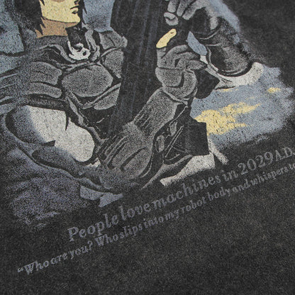 Ghost In The Shell Mamoru Oshii Cotton T-Shirt