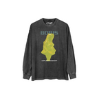 Black long-sleeve shirt with a Boris Amplifier Worship graphic and text on a white background