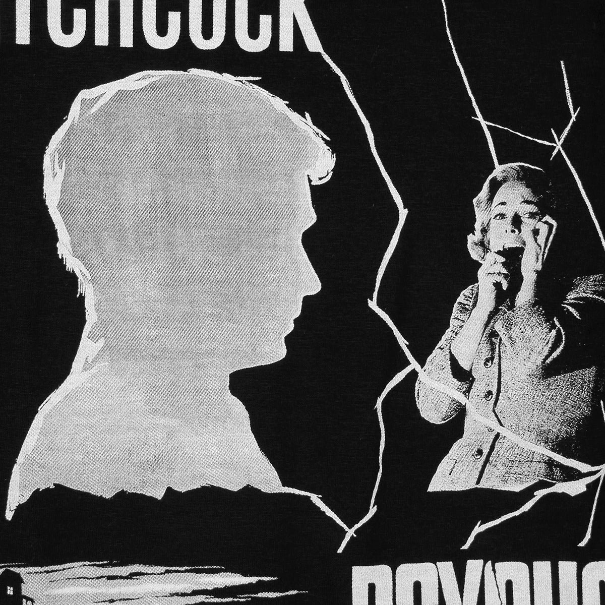 Psycho Alfred Hitchcock Cotton T-Shirt