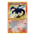 HOLO Shining Charizard PKMN TCG Card Cover Sticker