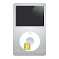 iPod Card Cover Sticker