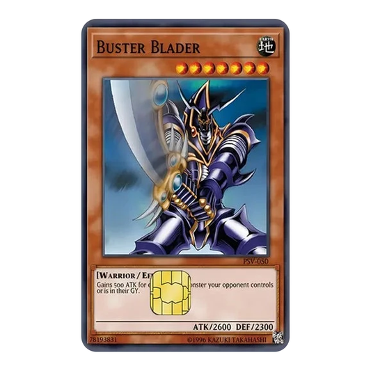 Buster Blader YGO! TCG Card Cover Sticker