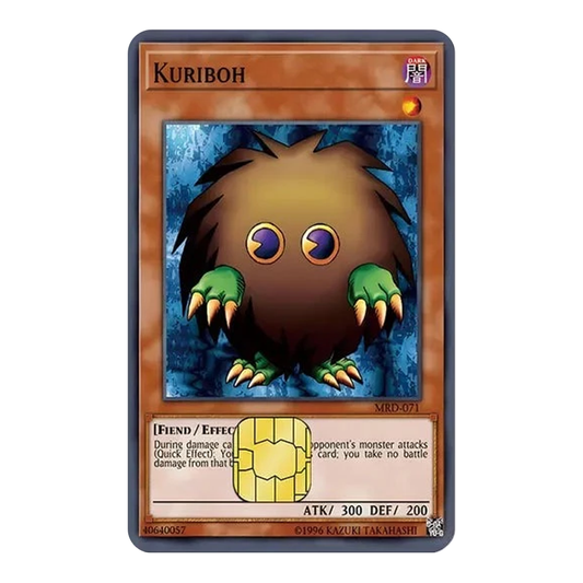 Kuriboh YGO! TCG Card Cover Sticker