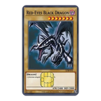 Red-Eyes Black Dragon YGO! TCG Card Cover Sticker