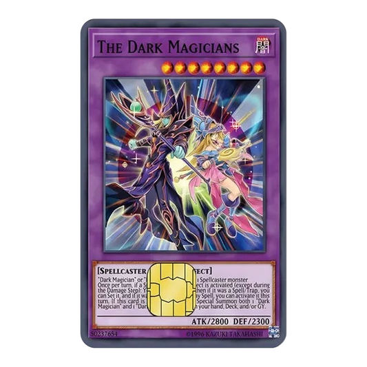 The Dark Magicians YGO! TCG Card Cover Sticker