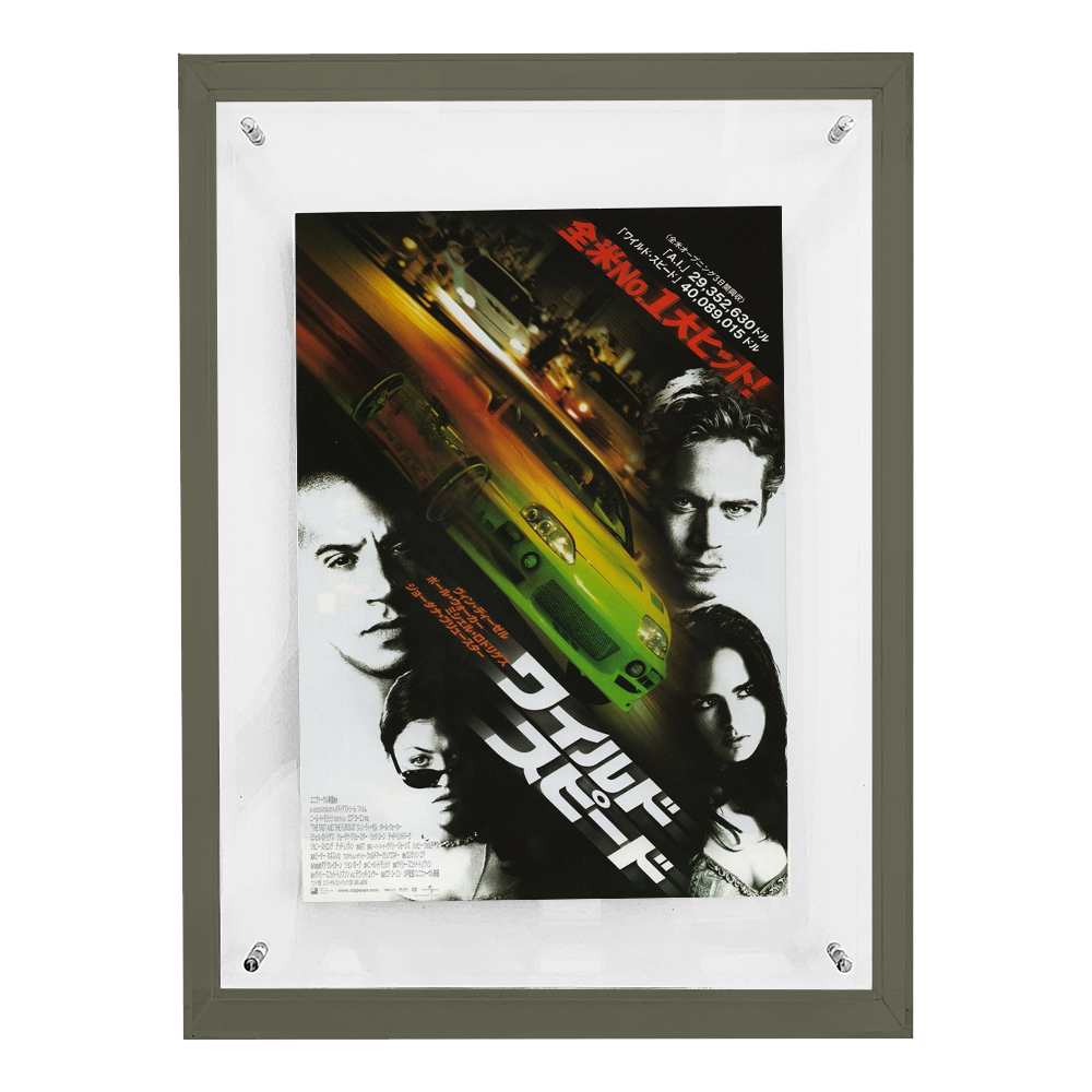 Fast And The Furious 2001 Rob Cohen Chirashi Poster