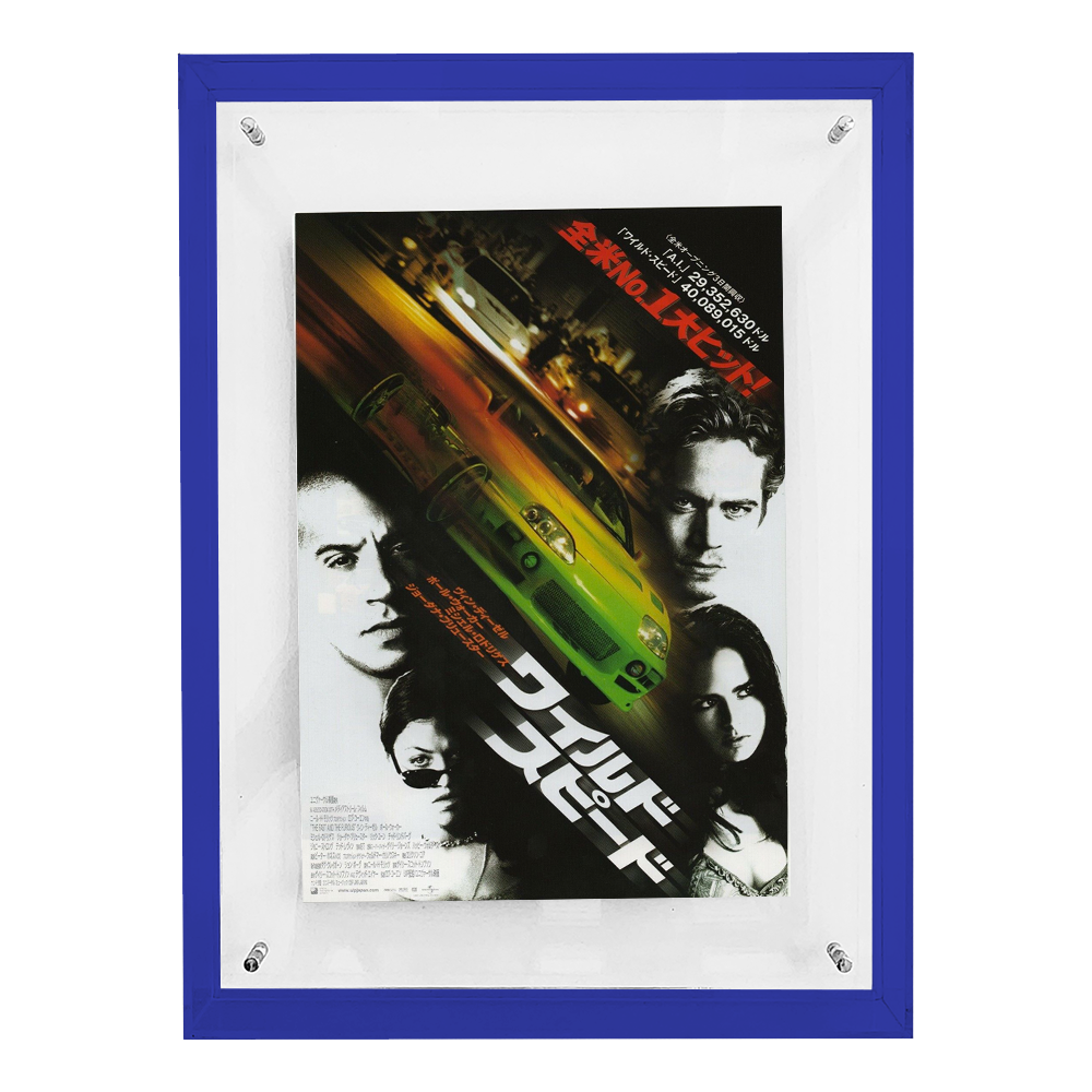 Fast And The Furious 2001 Rob Cohen Chirashi Poster