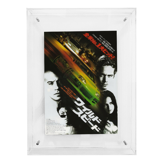 Fast And The Furious 2001 Rob Cohen Chirashi Poster