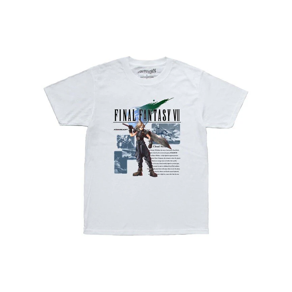 Final Fantasy VII Cloud Strife Cotton T-Shirt