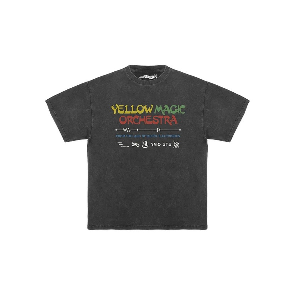 From The Land Of Micro Electronics Yellow Magic Orchestra Hosono Sakamoto Takahashi Cotton T-Shirt