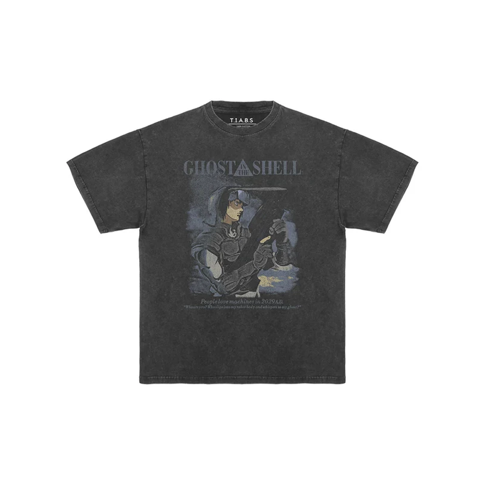 Ghost In The Shell Mamoru Oshii Cotton T-Shirt