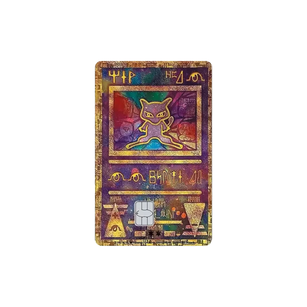 HOLO Ancient Mew PKMN TCG Card Cover Sticker