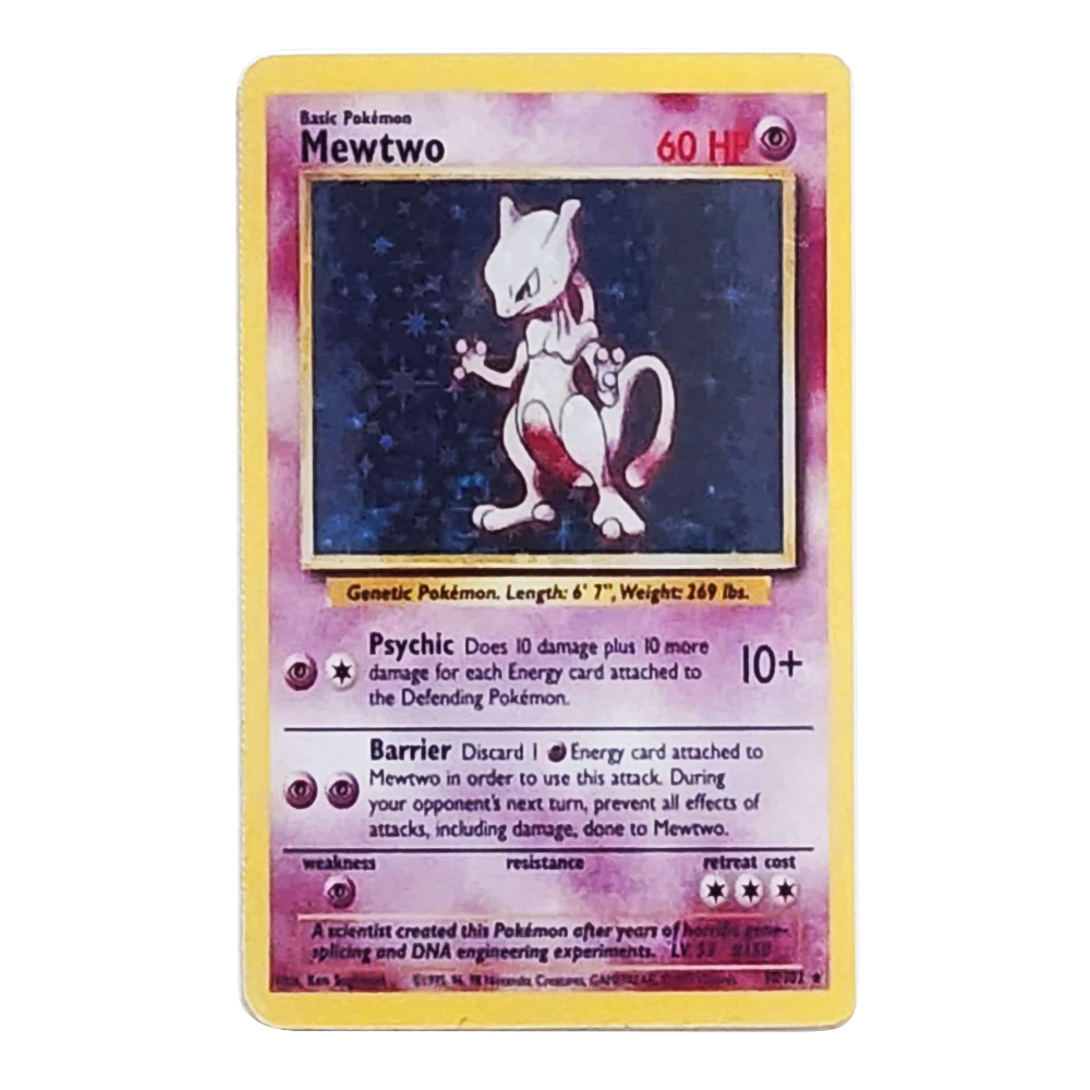 Mewtwo PKMN TCG Card Cover Sticker by gbdreams