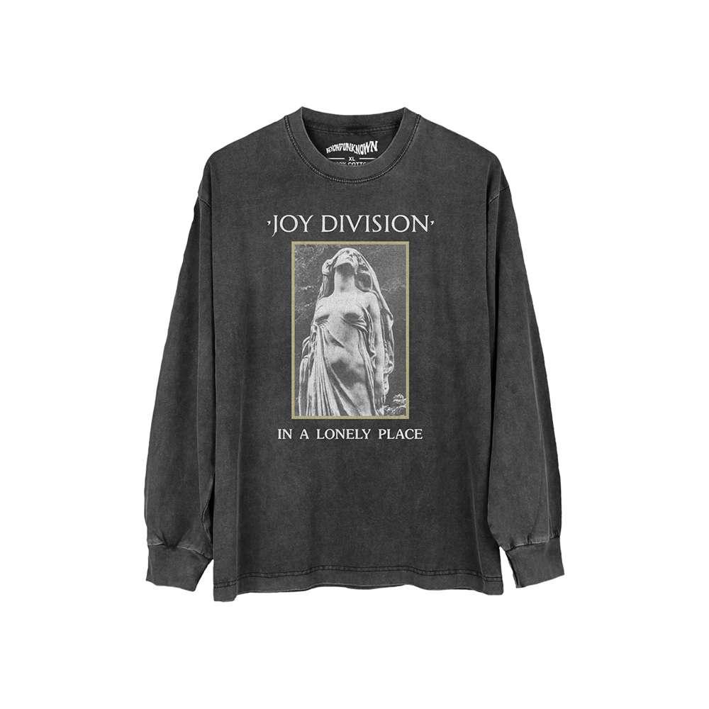 In A Lonely Place Joy Division ‎Cotton Long Sleeve Shirt
