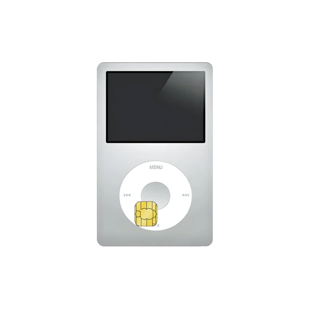 iPod Card Cover Sticker