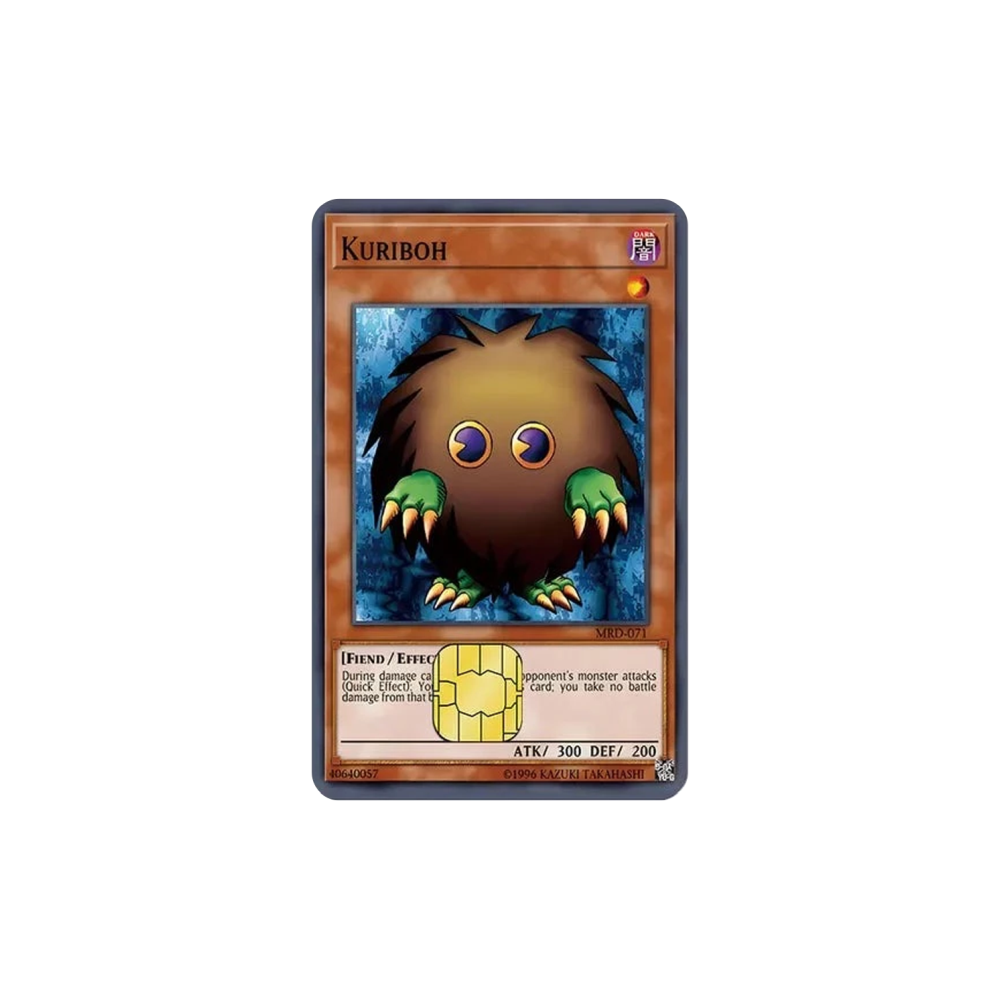 Kuriboh YGO! TCG Card Cover Sticker
