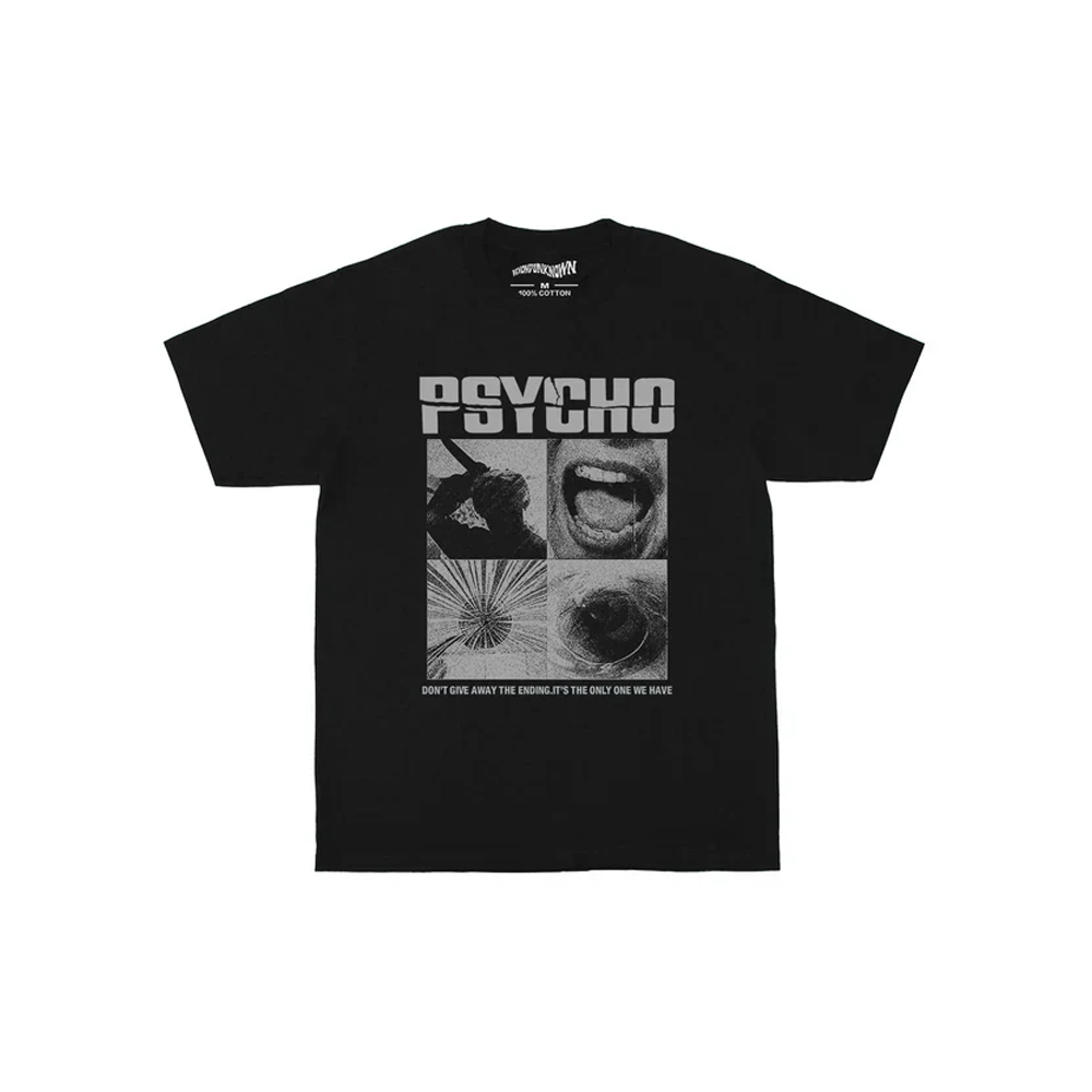 Psycho Alfred Hitchcock Cotton T-Shirt