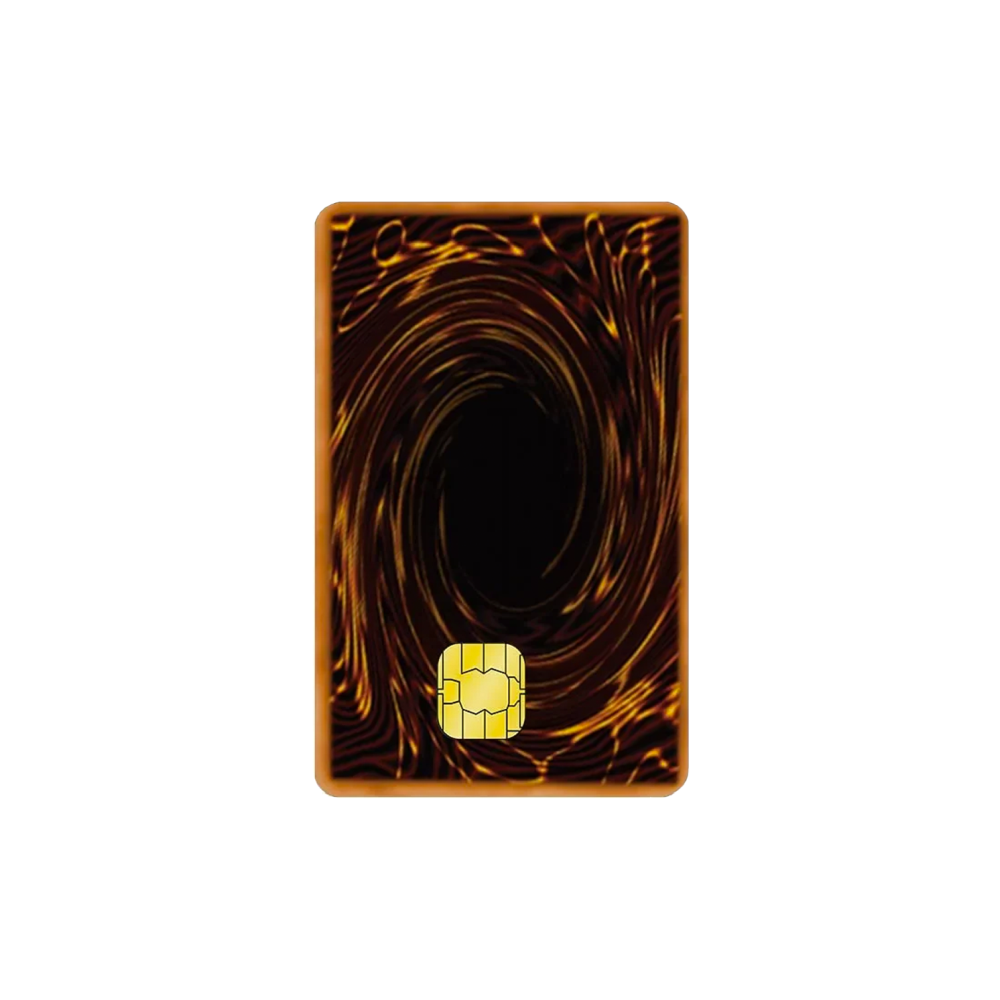 Reverse Side YGO! TCG Card Cover Sticker