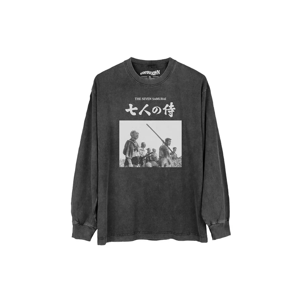 The Seven Samurai Akira Kurosawa Cotton Long Sleeve Shirt