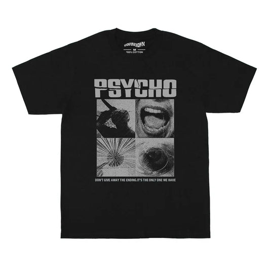 Psycho Alfred Hitchcock Cotton T-Shirt