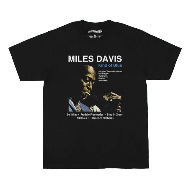 Kind Of Blue Miles Davis Cotton T-Shirt