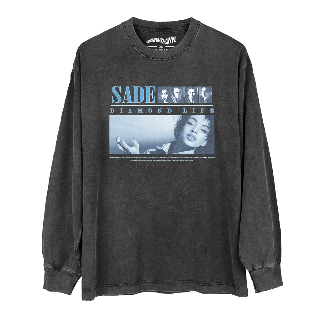 Diamond Life Sade Cotton Long Sleeve Shirt