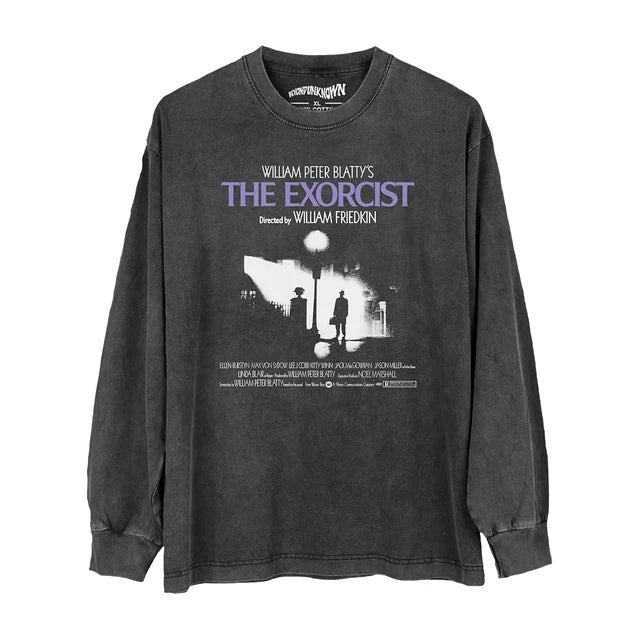 The Exorcist William Friedkin Cotton Long Sleeve Shirt