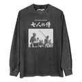 The Seven Samurai Akira Kurosawa Cotton Long Sleeve Shirt