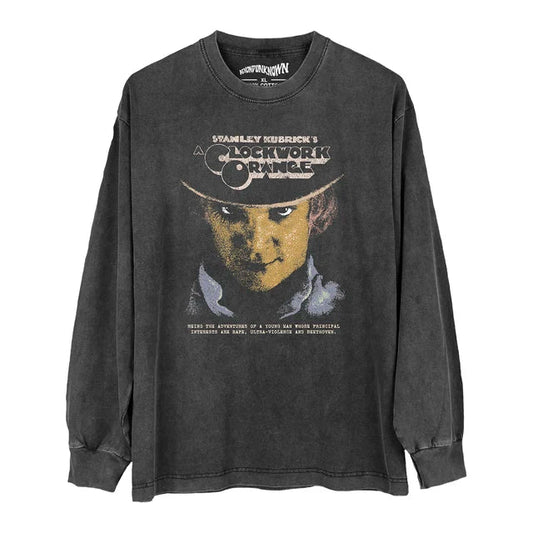A Clockwork Orange Stanley Kubrick Cotton Long Sleeve Shirt