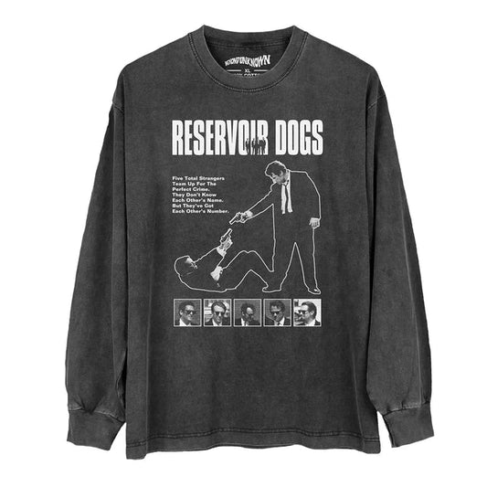 Reservoir Dogs Quentin Tarantino Cotton Long Sleeve Shirt