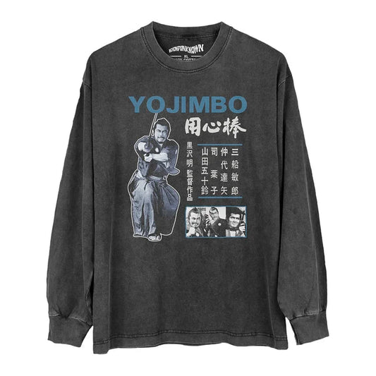 Yojimbo Akira Kurosawa Cotton Long Sleeve Shirt