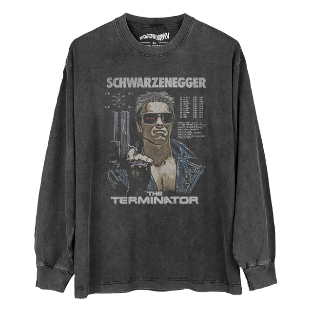 The Terminator James Cameron Cotton Long Sleeve Shirt