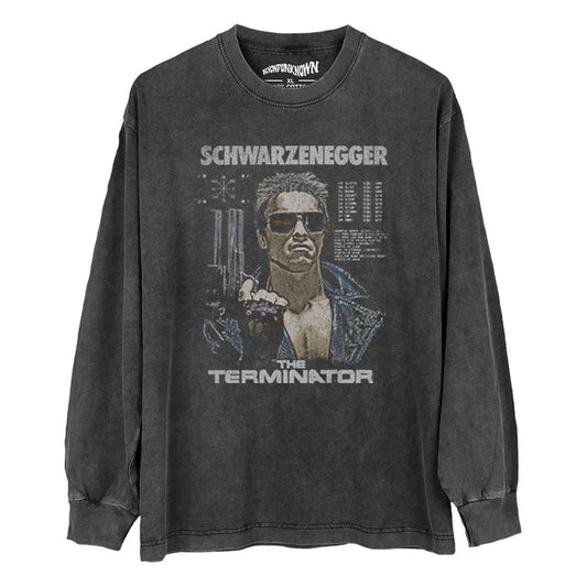 The Terminator James Cameron Cotton Long Sleeve Shirt