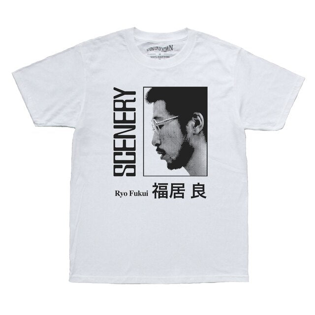 Scenery Ryo Fukui Cotton T-Shirt