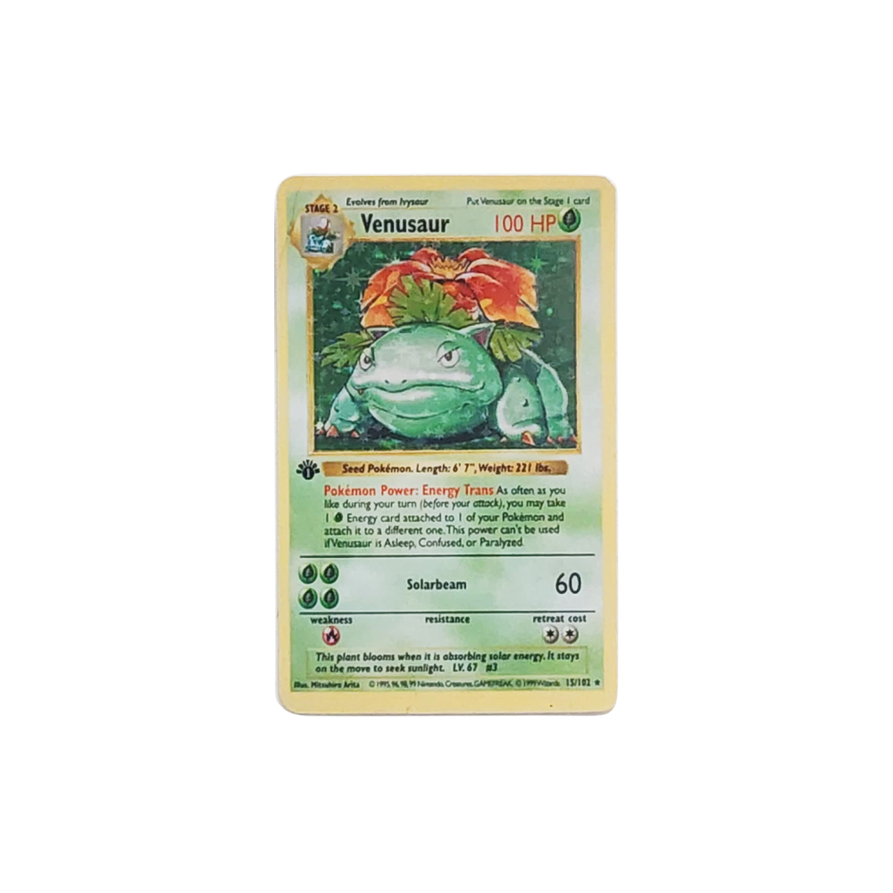 Venusaur PKMN TCG Card Cover Sticker by gbdreams