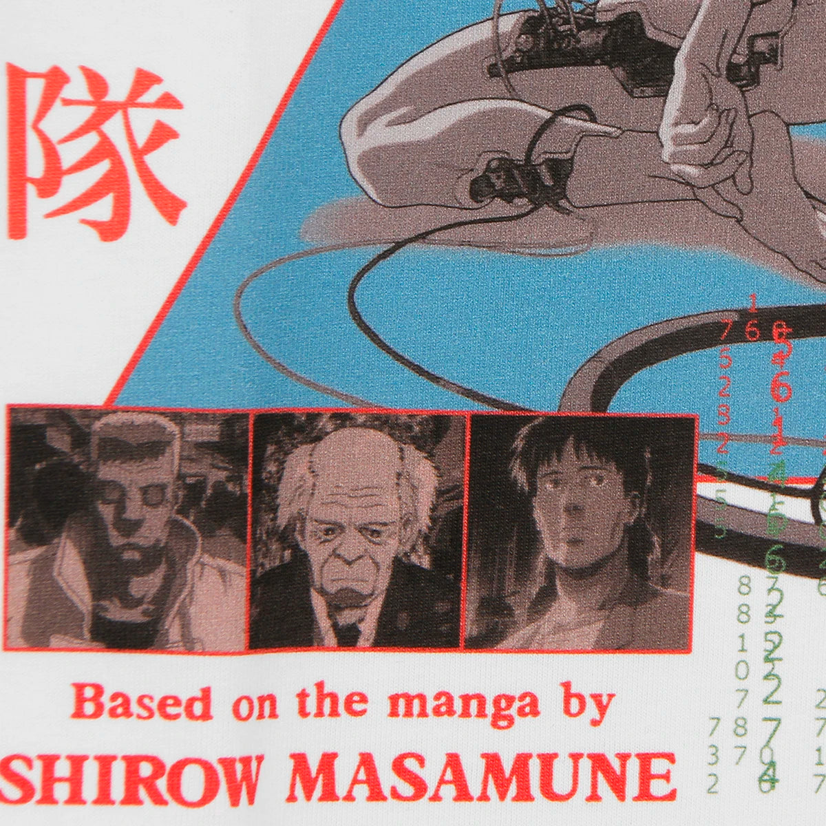 Ghost In The Shell Mamoru Oshii Cotton T-Shirt