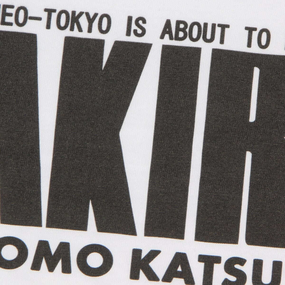 Akira Katsuhiro Otomo Cotton T-Shirt