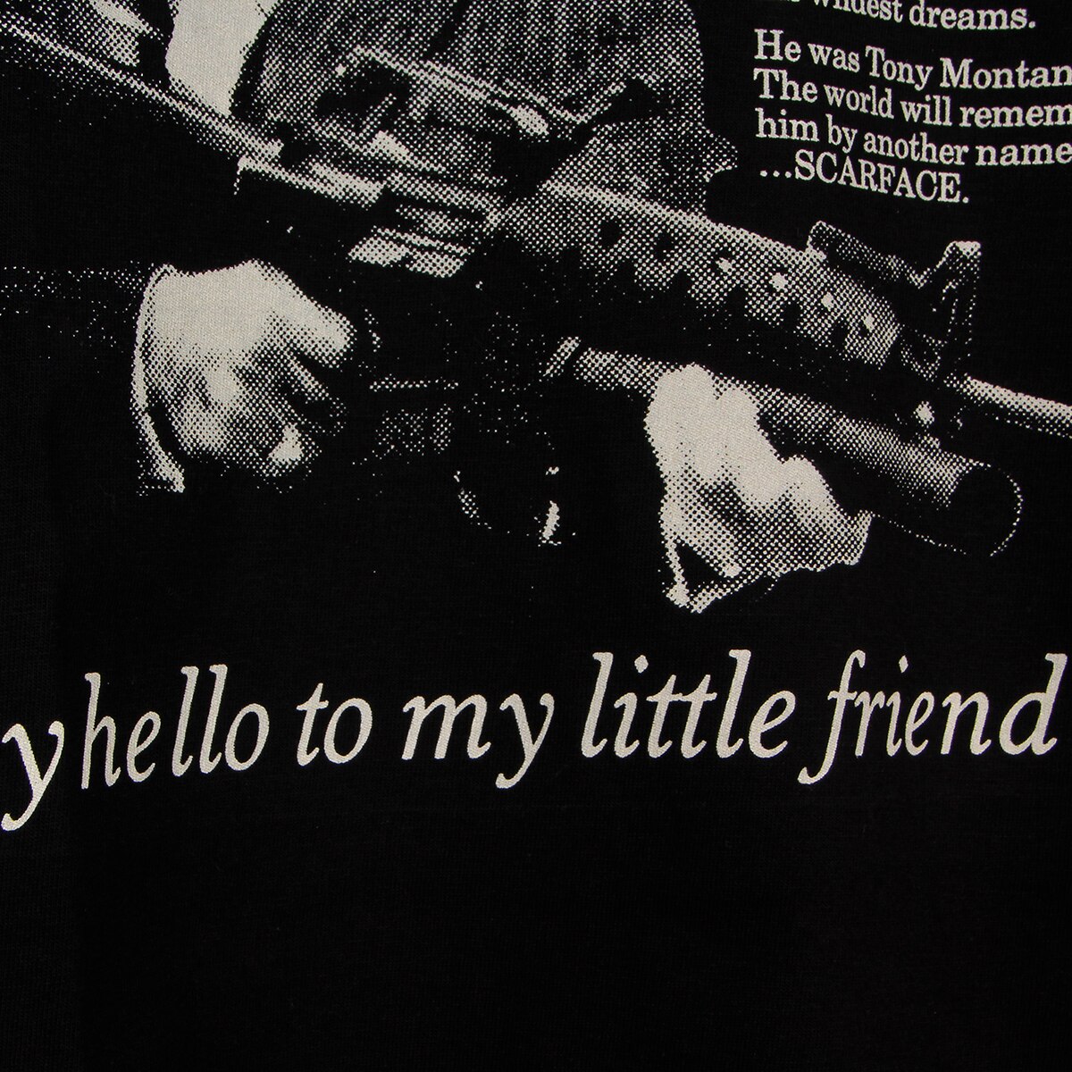 Scarface Brian De Palma Cotton T-Shirt