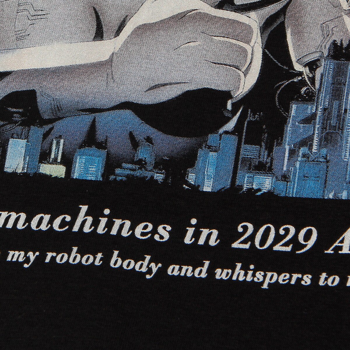 Ghost In The Shell Mamoru Oshii Cotton T-Shirt