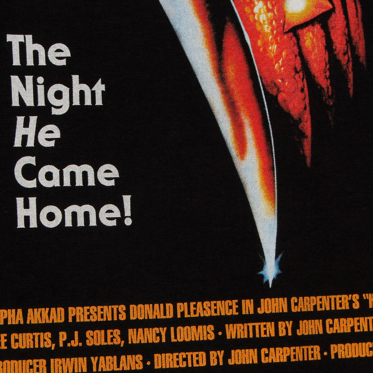 Halloween John Carpenter Cotton T-Shirt