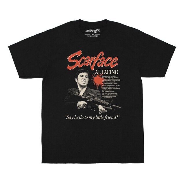 Scarface Brian De Palma Cotton T-Shirt