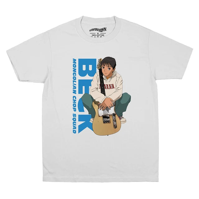 Beck Mongolian Chop Squad Osamu Kobayashi Cotton T-Shirt
