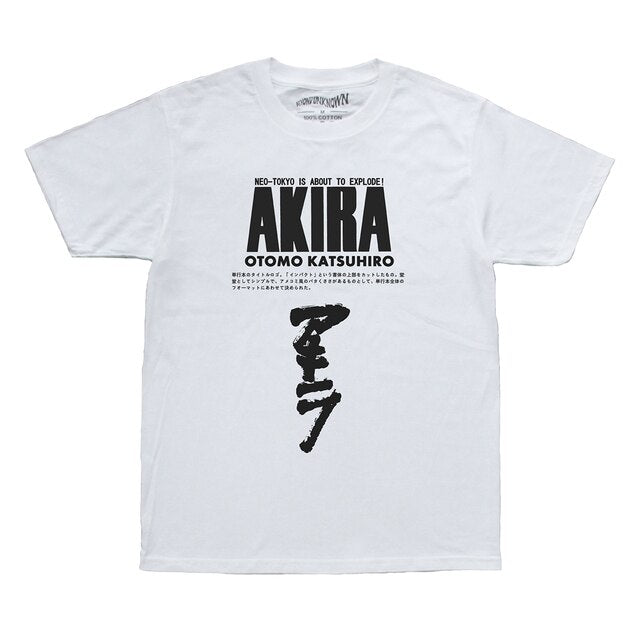 Akira Katsuhiro Otomo Cotton T-Shirt