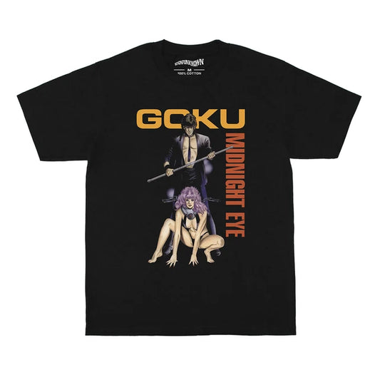 Goku Midnight Eye Yoshiaki Kawajiri Cotton T-Shirt
